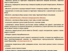 Пожарная безопасность некоммерческих садоводческих и дачных товариществ